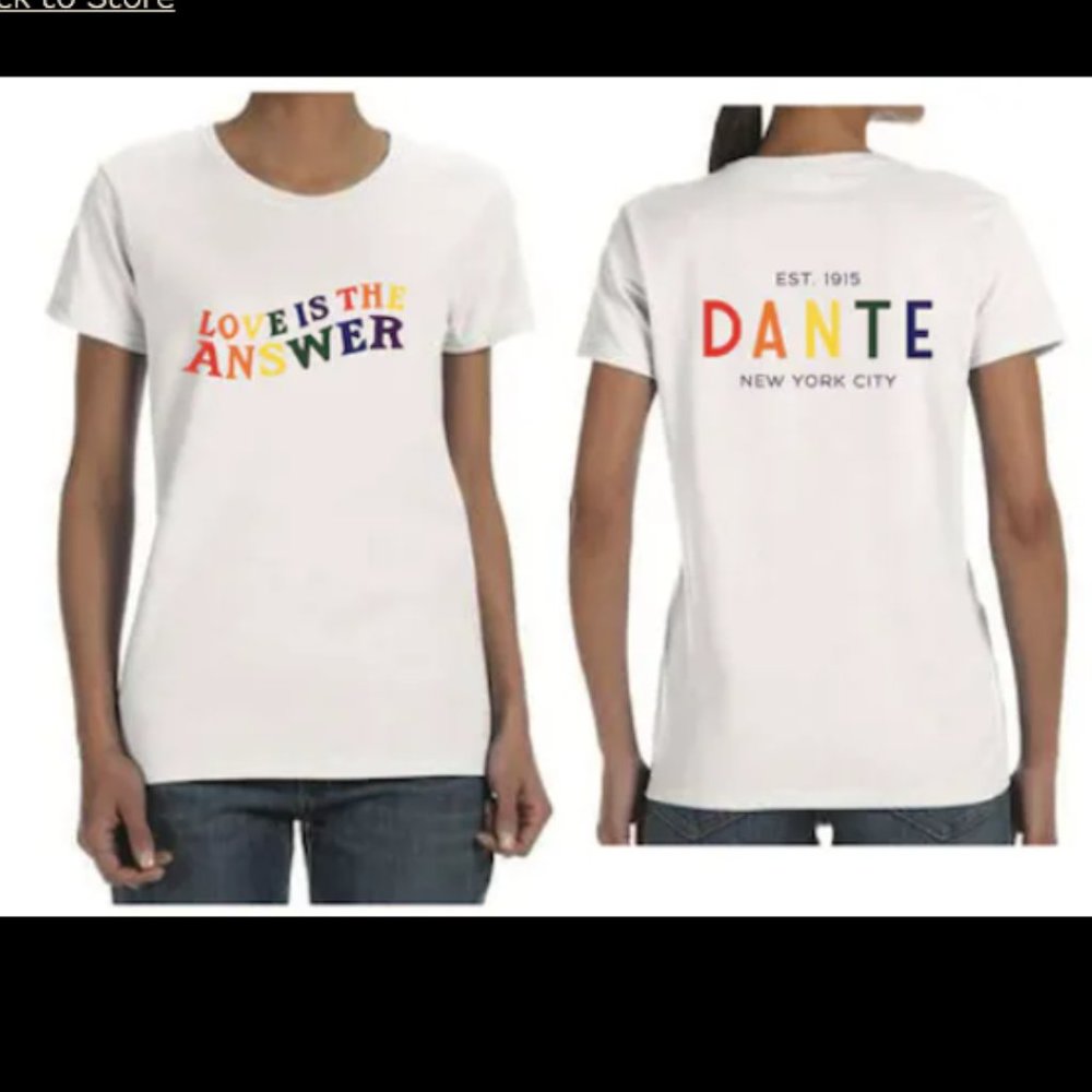 Alternative Dante Rainbow Shirt | NWOT